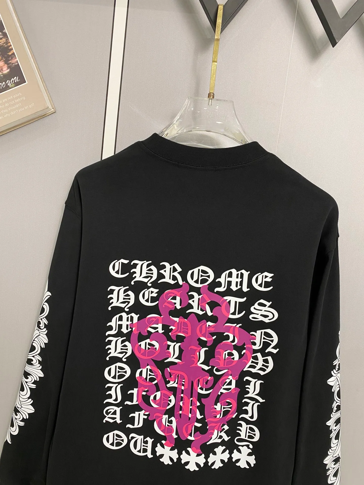 🌊 Chrome Hearts 2026New Arrival Versatile Same Style Size：S M L XL Color：Black